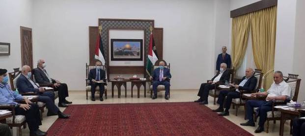 الرئيس الفلسطيني يوجه بتوفير الإمكانيات للصمود بمواجهة العدوان